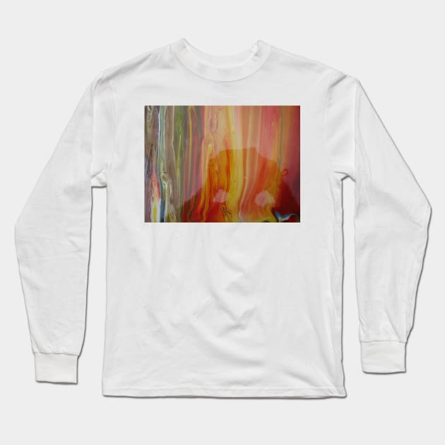 abstract Long Sleeve T-Shirt by dylanshelmerdine